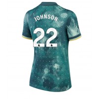 Fotballdrakt Dame Tottenham Hotspur Brennan Johnson #22 Tredjedrakt 2024-25 Kortermet